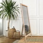 Hanah Home Espejo Cheval Natural 45 x 145 cm